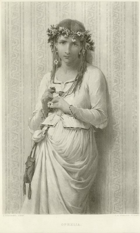 Ophelia by James Bertrand