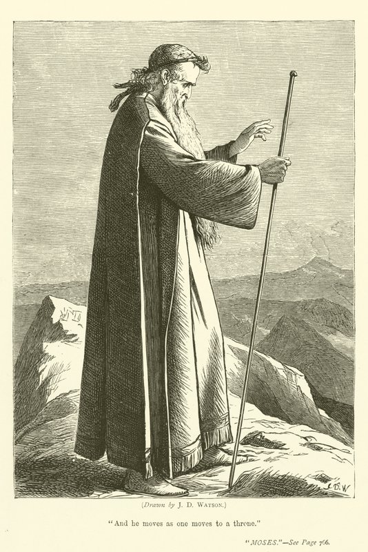 Moses by James Dawson Watson