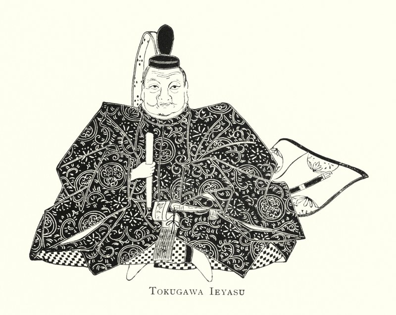 Tokugawa Ieyasu by Japanese School