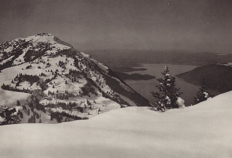 Rigi in Winter by Jean Gaberell