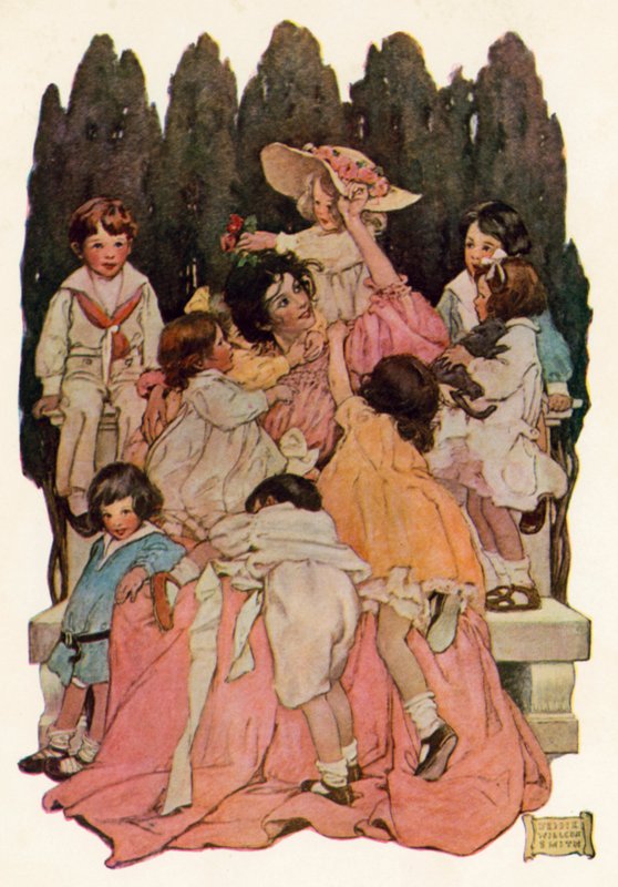 To Auntie by Jessie Willcox Smith
