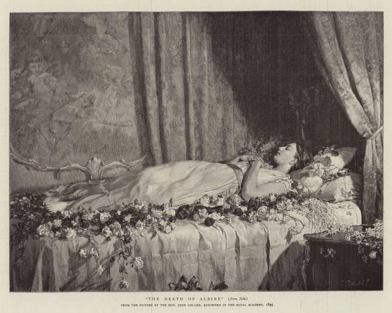 The Death of Albine by John Collier