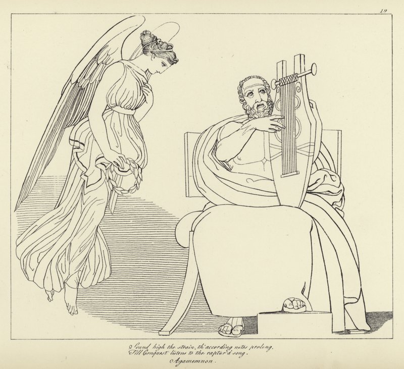 Agamemnon by John Flaxman