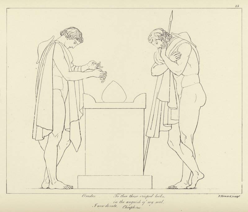Orestes by John Flaxman