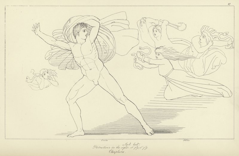 Orestes by John Flaxman