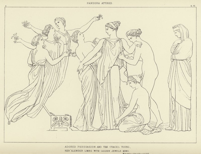 Pandora Attired by John Flaxman