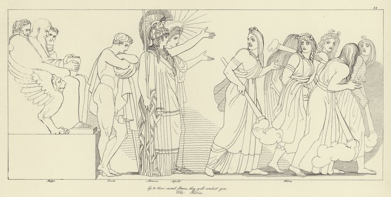 The Furies by John Flaxman