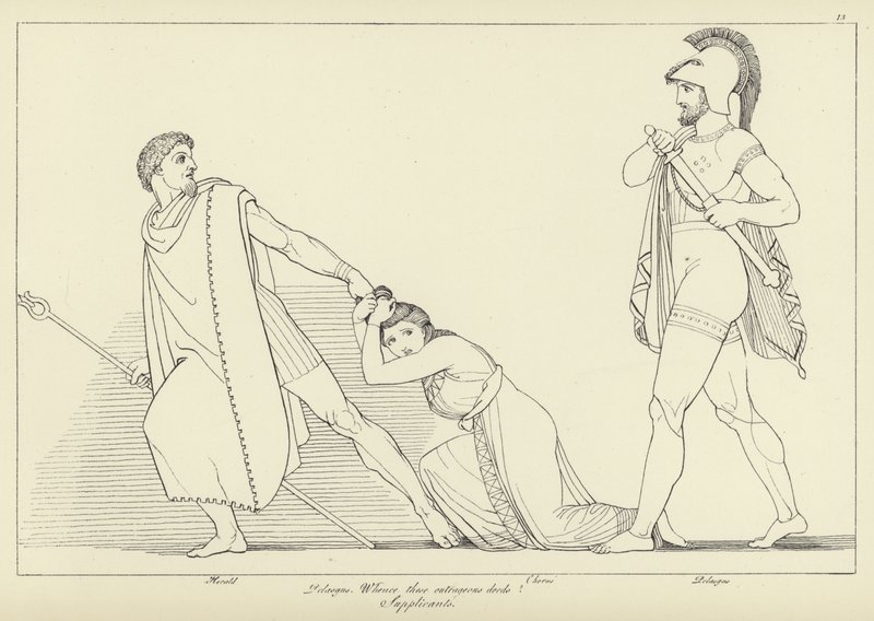 The Supplicants by John Flaxman