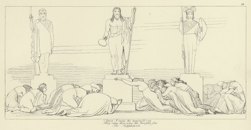 The Supplicants by John Flaxman