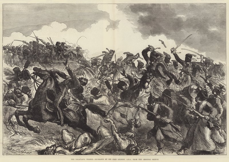 The Balaclava Charge by John Gilbert