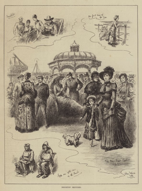Brighton Sketches by John Jellicoe