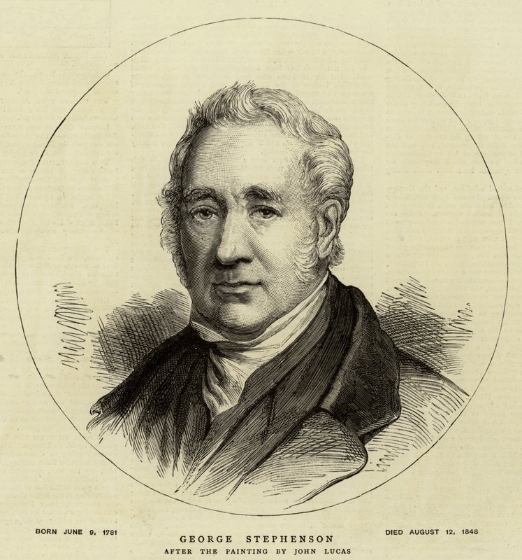 George Stephenson by John Lucas