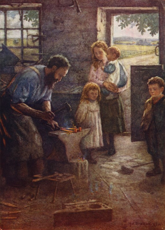 The Village Blacksmith by John Dobson