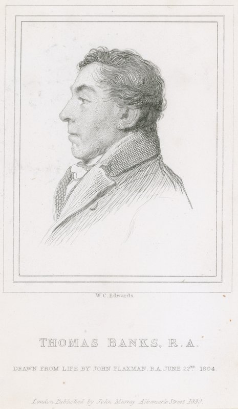 Thomas Banks by John Flaxman