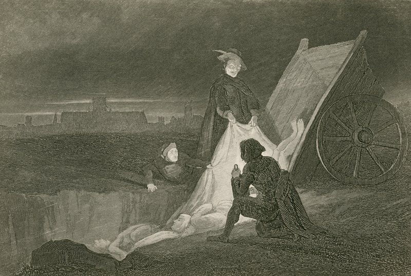 The Plague Pit by John Franklin