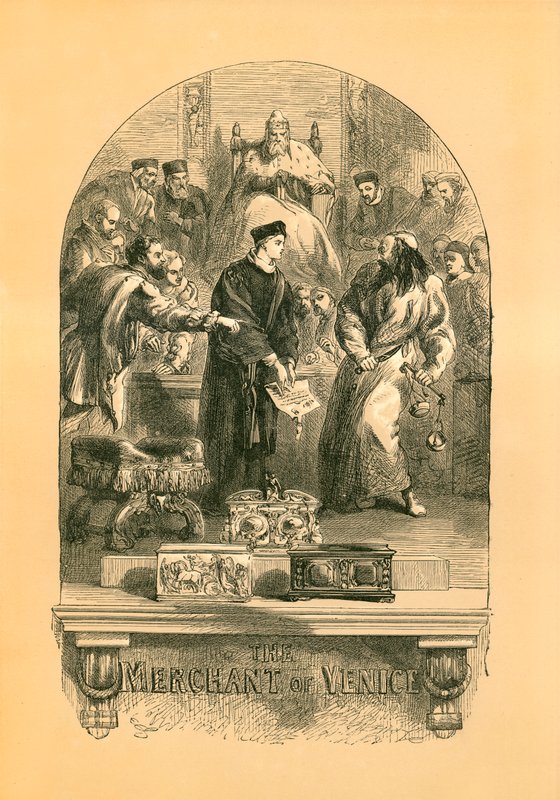 The Merchant of Venice by John Gilbert