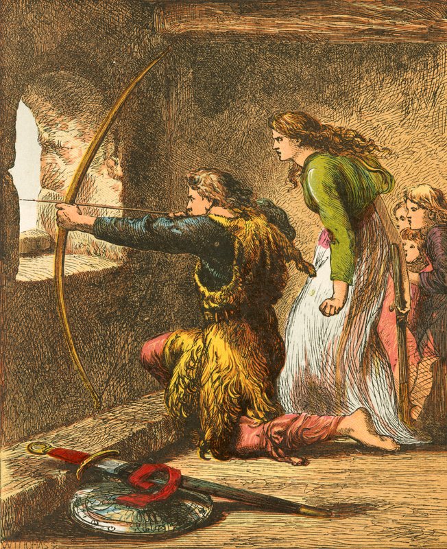 William of Cloudesly by John Gilbert