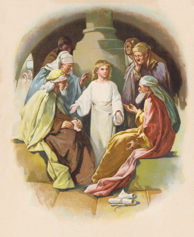 Christ in the Temple by John Lawson