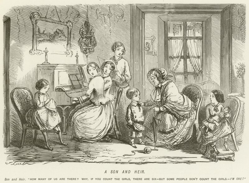 A Son and Heir by John Leech