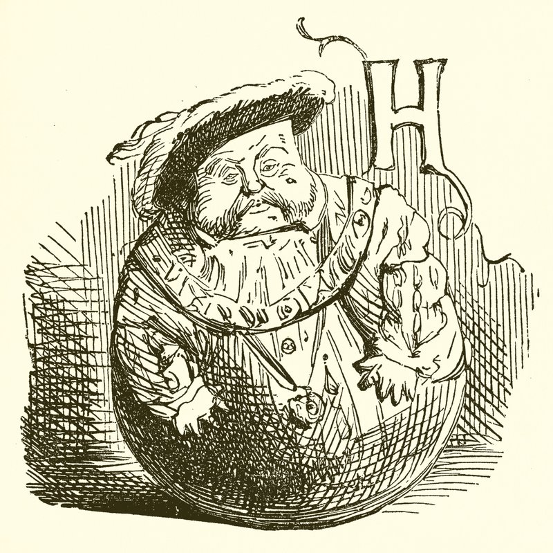 King Henry VIII by John Leech