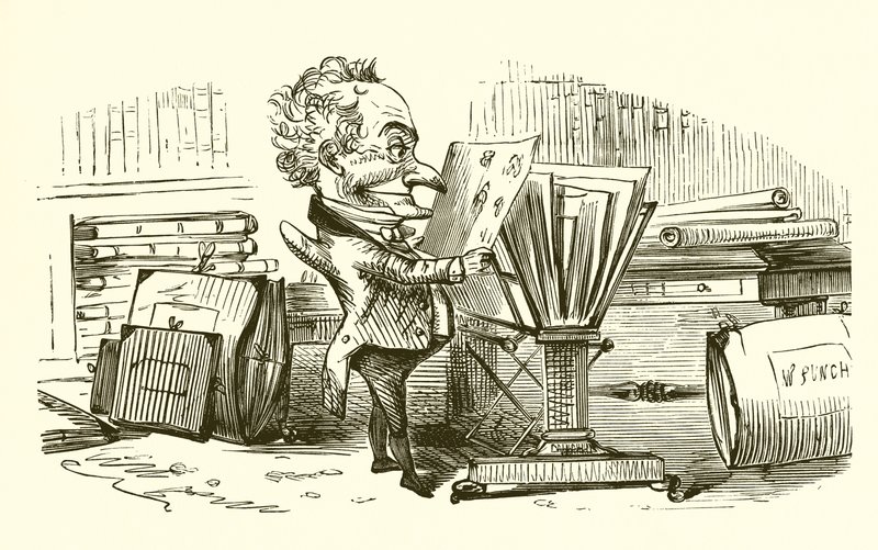 Mr Punch by John Leech