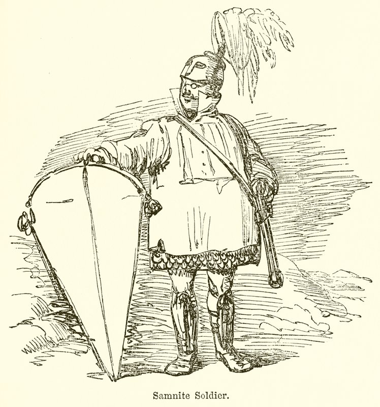Samnite Soldier by John Leech