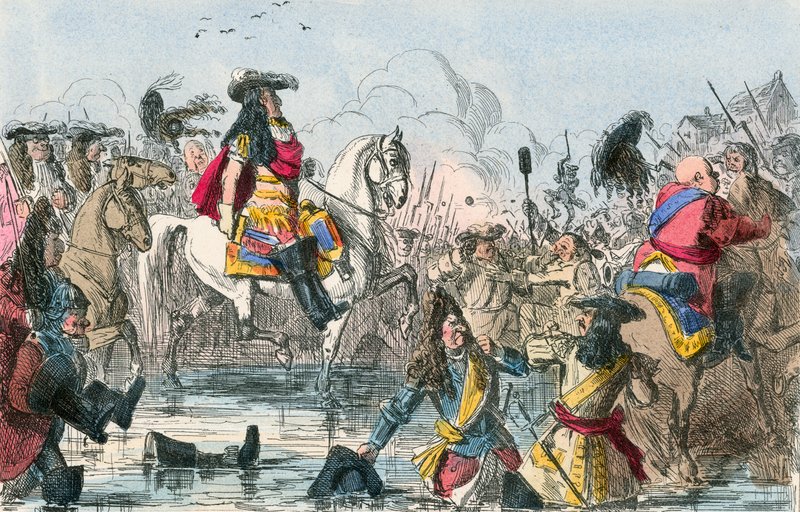 The Battle of the Boyne by John Leech