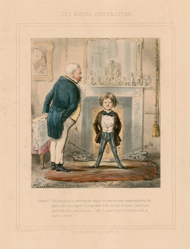 The Rising Generation by John Leech