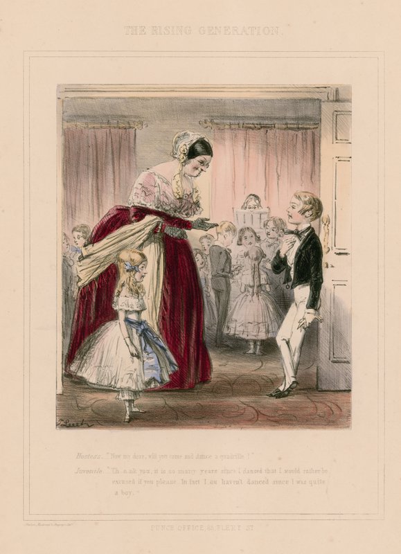 The Rising Generation by John Leech