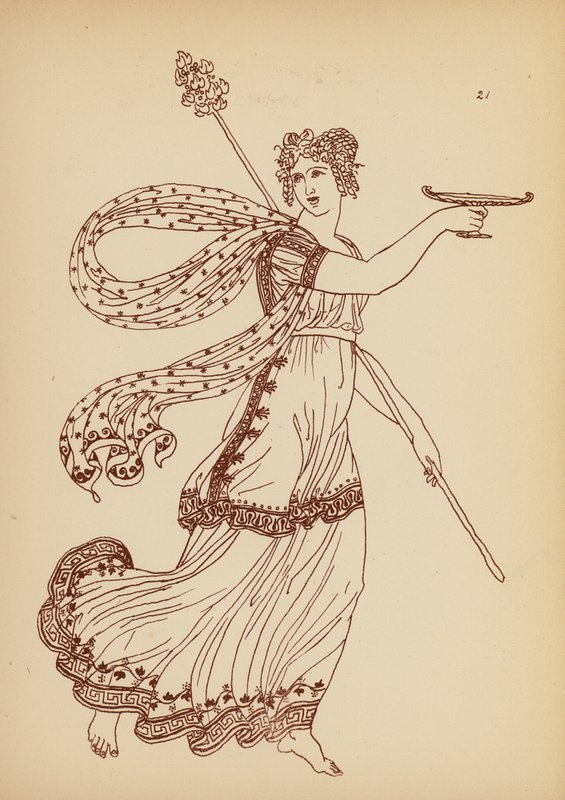 Ancient Greek Female Costume by John Moyr Smith
