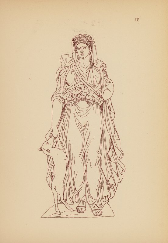 Ancient Greek Female Costume by John Moyr Smith