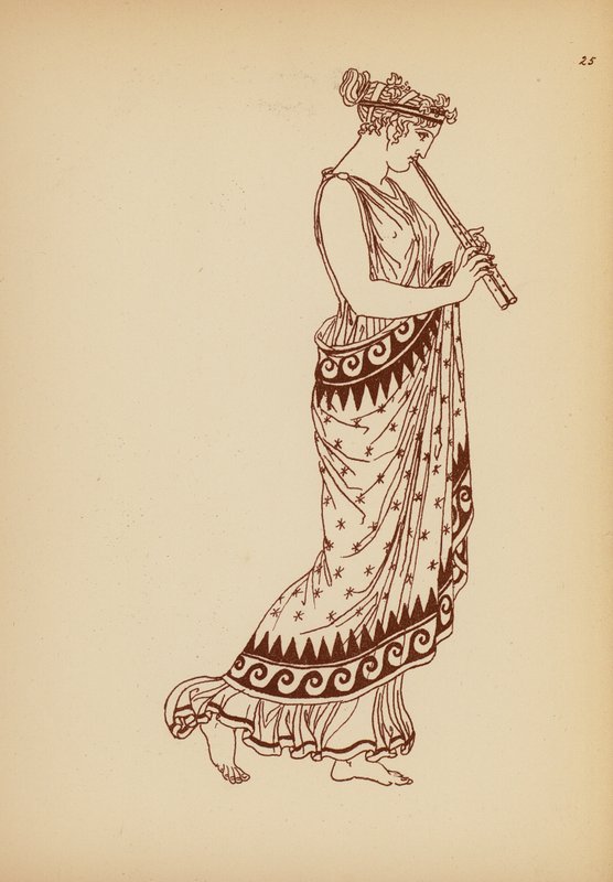 Ancient Greek Female Costume by John Moyr Smith