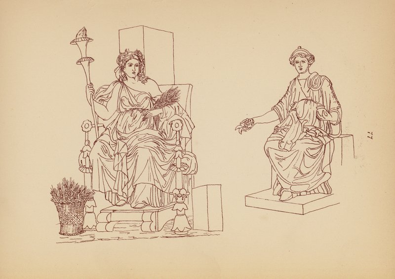 Ancient Greek Female Costume by John Moyr Smith