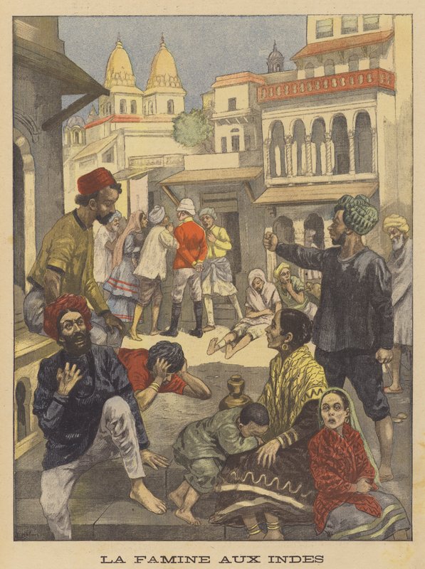 Famine in India by Jose Belon