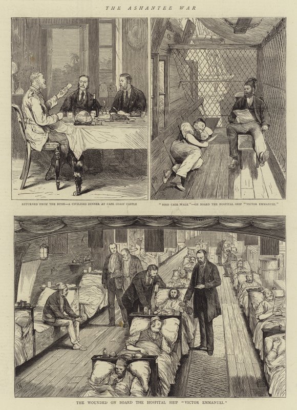 The Ashantee War by Joseph Nash
