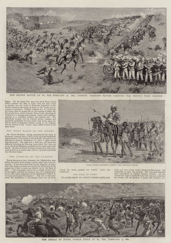 The British in Egypt by Joseph Nash