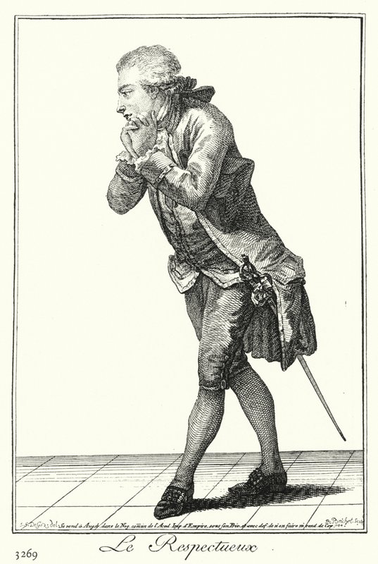The Respectful Man by Joseph Franz von (after) Goez