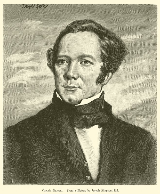 Captain Marryat by Joseph Simpson