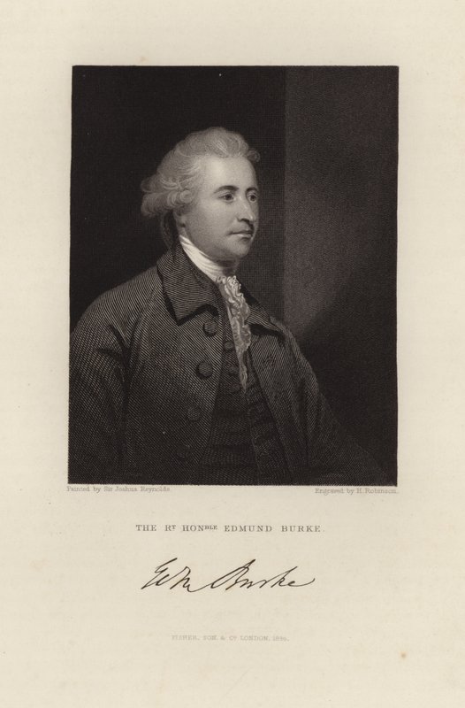 Edmund Burke by Joshua Reynolds