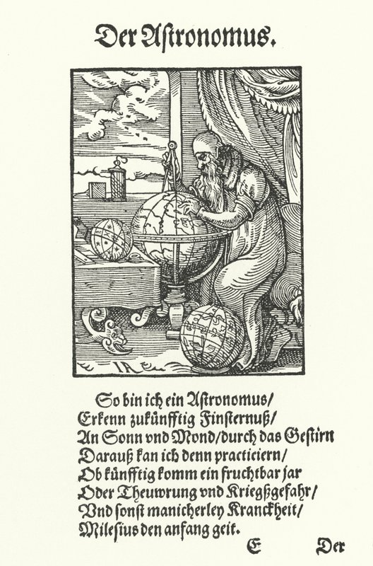 The Astronomer by Jost (after) Amman