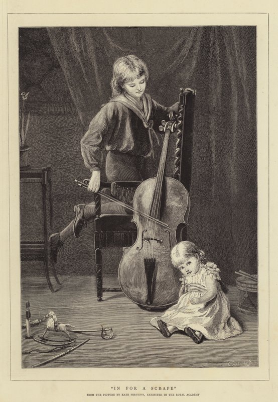 In for a Scrape by Kate Perugini