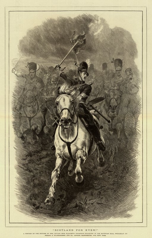 Scotland for Ever! by Lady Butler