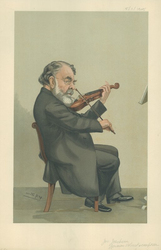 Joseph Joachim by Leslie Matthew Ward