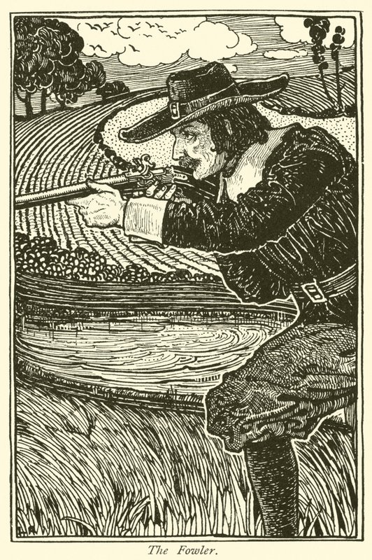 The Fowler by Louis John Rhead
