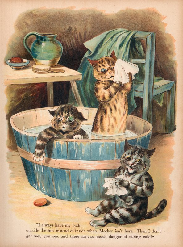 Louis Wain Cats by Louis Wain