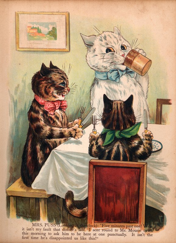 Louis Wain Cats by Louis Wain