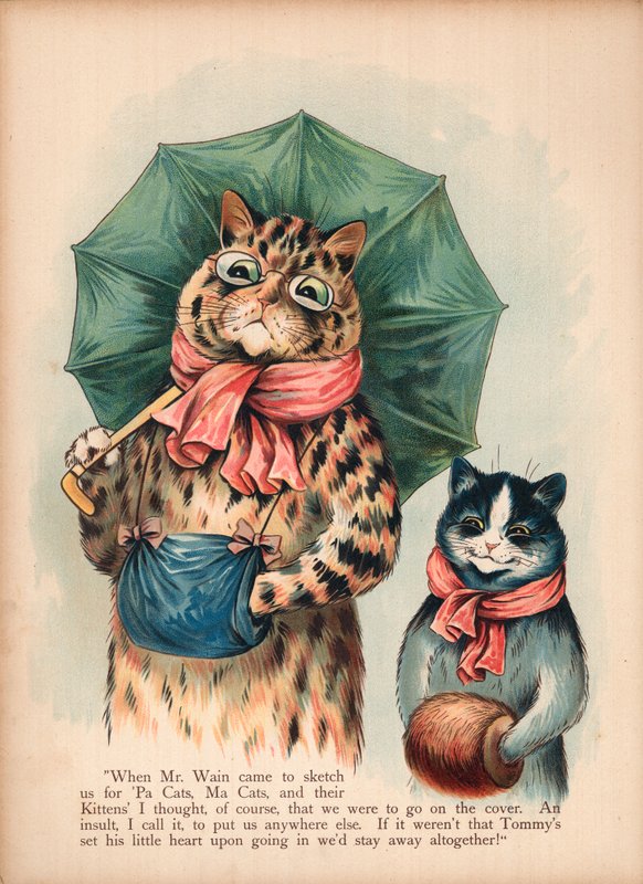 Louis Wain Cats by Louis Wain