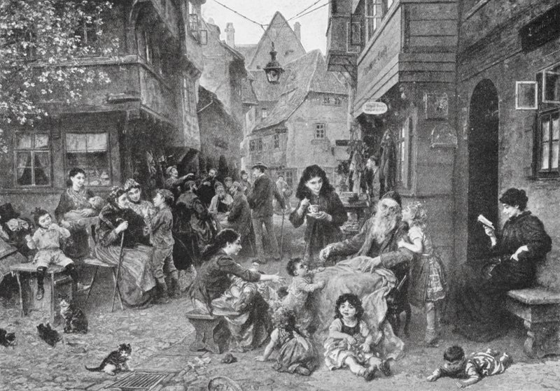 The Ghetto by Ludwig Knaus