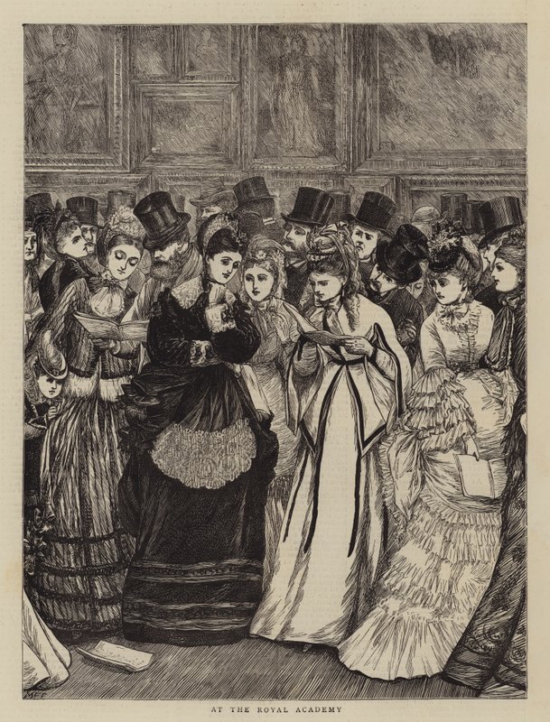 At the Royal Academy by Mary Ellen Edwards