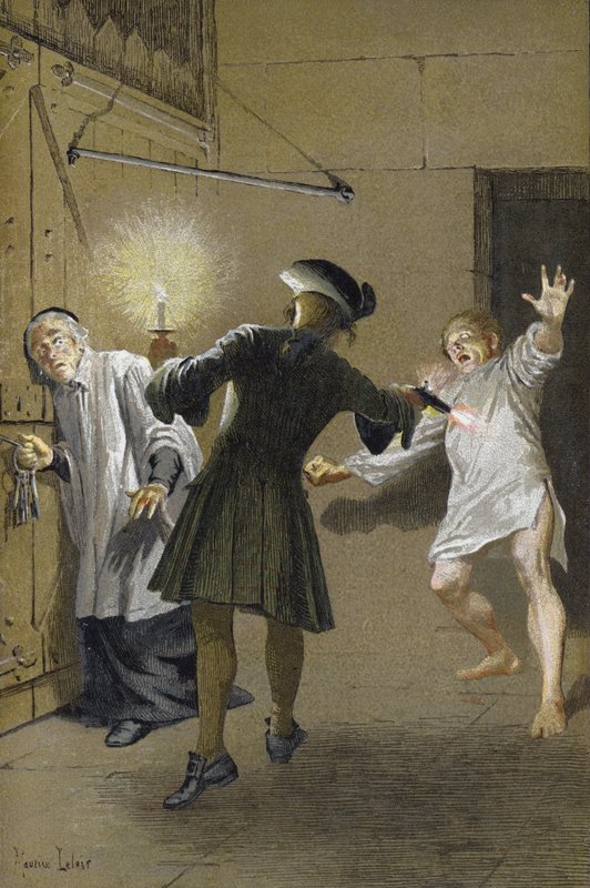 The Escape by Maurice Leloir